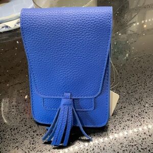 NWT leather crossbody